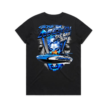 Gone Mental Ski Race Team Ladies Tee